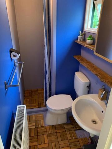 Sfeervolle Chalet Met Terras, H14 De Veldkamp, Epe, Voor 4 Personen Villa Luaran gambar